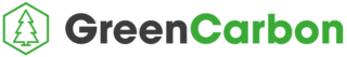 Kuusi ja tekstinä Green Carbon logo