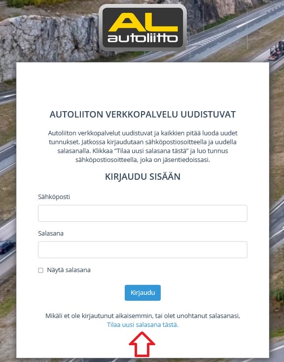 kirjautuminen