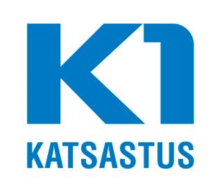 K1 sininen logo